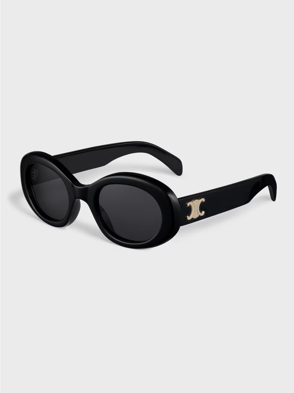 CELINE BLACK TRIOMPHE SUNGLASSES
